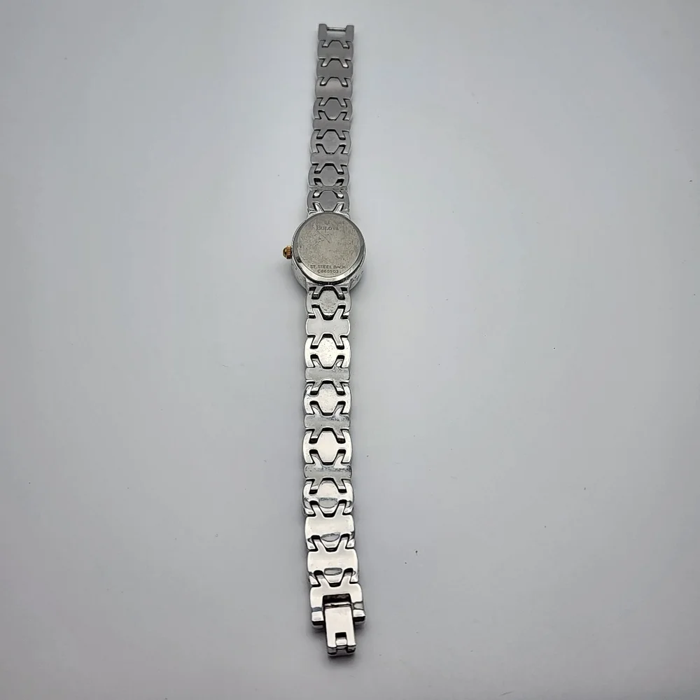 Bulova Silver & Gold Tone Watch